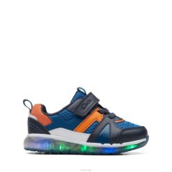 Clarks barn blå combi clarks spark flash t 8N86P3827 blå kombi