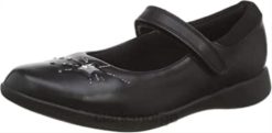 Clarks barn black clarks jente etch spark k lukket tå sandaler 8N86P531 svart skinn svart skinn