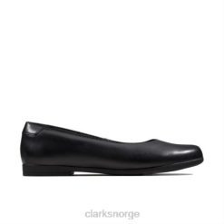 Clarks barn black clarks scala glide jnr g fit 8N86P4659 svart