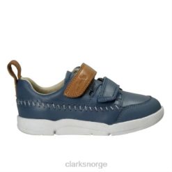 Clarks barn blue clarks tri aspire fst g fit 8N86P4835 blå