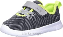 Clarks barn boy's ath weave t sneaker clarks grå kombi 8N86P2365 grå kombi