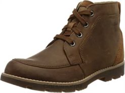 Clarks barn boy's heath blonder k chukka boot tan leather clarks 8N86P942 brunt skinn
