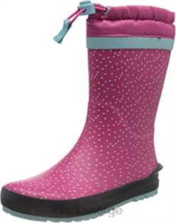 Clarks barn clarks girl's mudder dash t raboot rosa 8N86P1866 rosa