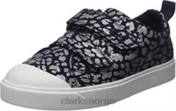 Clarks barn clarks marine kombi boy's city bright k sneaker 8N86P2329 marine kombi