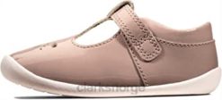 Clarks barn clarks pink (rosa klapp rosa klapp) guttens unisex barn roamer star t lave tøfler 8N86P1017