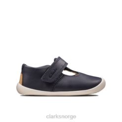 Clarks barn clarks roamer go fst g fit marine skinn 8N86P4610 marine skinn