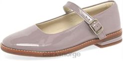 Clarks barn clarks traw sky girls junior lakk mary jane ballerina sko 8N86P113