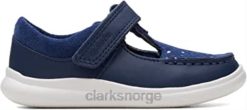 Clarks barn crest moc småbarnsskinnsko i clarks 8N86P900