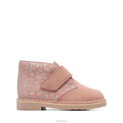 Clarks barn desert boot 2 småbarn lys rosa kombinasjon lys rosa kombinasjon clarks 8N86P6870 lys rosa kombinasjon