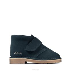 Clarks barn desert boot 2 toddler marine semsket skinn marine semsket clarks 8N86P5798 marineblå semsket skinn