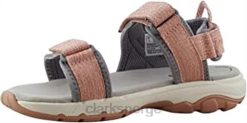 Clarks barn expo sea k rosa kombi syntetiske jentesandaler clarks 8N86P455