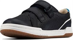 Clarks barn fawn solo barnesko blå clarks 8N86P670 blå