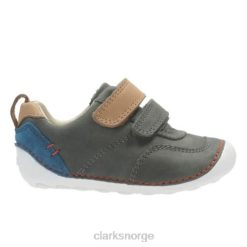 Clarks barn grå clarks ti ny aspire fst g fit 8N86P4832 grå