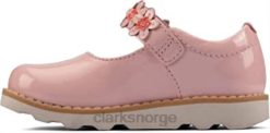 Clarks barn kronblad pjokk skinnsko rosa clarks 8N86P501