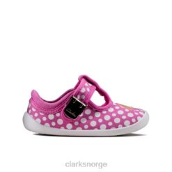 Clarks barn roamer sun fst g fit hot pink clarks 8N86P4590 varm rosa