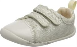 Clarks barn silver clarks girl's roamer craft low top joggesko 8N86P1595