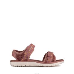 Clarks barn surfingtide t clarks støvete rosa 8N86P3799 støvete rosa