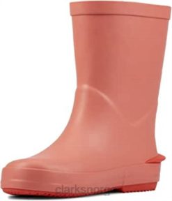 Clarks barn tarri run syntetisk gummistøvler rosa clarks 8N86P93