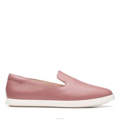 Clarks kvinner ace lite lo clarks lilla skinn 8N86P3151 lilla skinn