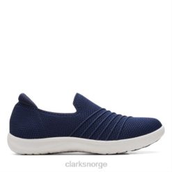 Clarks kvinner adella step clarks marine 8N86P3871 marinen