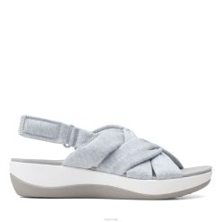 Clarks kvinner arla meg clarks grå tekstil 8N86P3397 grå tekstil