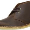 Clarks kvinner beeswax clarks ørkenstøvlett for kvinner for kvinner 8N86P1192 bivoks