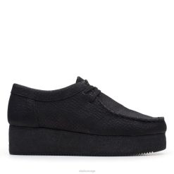 Clarks kvinner black nubuck wallacraft lo black nubuck clarks 8N86P6172 svart nubuck