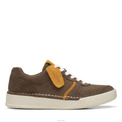 Clarks kvinner Clarks craft cup court oliven kombi 8N86P3050 oliven kombi