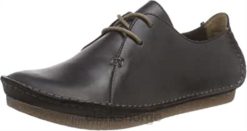 Clarks kvinner clarks dame janey mae loafers svart 8N86P1306 Svart lær