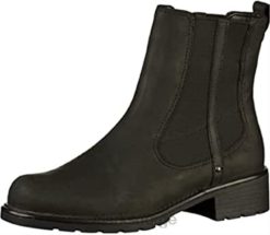 Clarks kvinner clarks dame orinoco club støvletter med kort skaft svart 8N86P234 Svart lær