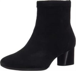 Clarks kvinner clarks dame un cosmo up støvel svart semsket skinn 8N86P1370 svart semsket skinn
