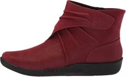 Clarks kvinner clarks damestøvler sillian tana bordeaux 8N86P2865