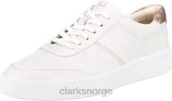Clarks kvinner clarks hvit hvit kombi hvit kombi dame hero walk derbys 8N86P225 hvit hvit kombi hvit kombi