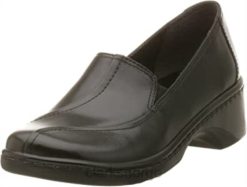 Clarks kvinner clarks kvinners skarlagen slip på 8N86P2689
