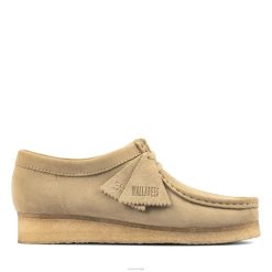 Clarks kvinner clarks lønn semsket skinn wallabee 8N86P3025 lønn semsket skinn