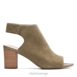Clarks kvinner clarks oliven deva bell 8N86P3881 oliven