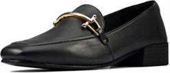 Clarks kvinner clarks pure block dame loafers svart 8N86P194 svart