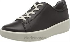 Clarks kvinner clarks svart layton pace joggesko for kvinner 8N86P601