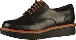 Clarks kvinner clarks svart teadale rhea oxford for kvinner 8N86P2449 Svart lær