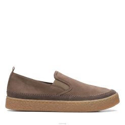 Clarks kvinner clarks taupe nubuck barleigh slip 8N86P3089 taupe nubuck
