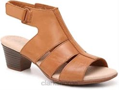 Clarks kvinner clarks valarie dalia sandal med hæl for kvinner 8N86P240
