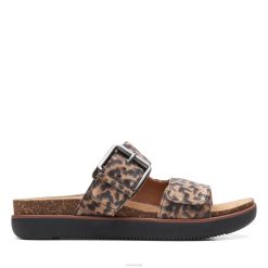 Clarks kvinner elayne ease clarks leopardprint 8N86P3309 Leopard mønster