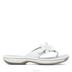 Clarks kvinner hvit clarks brinkley flora hvit 8N86P6424 hvit