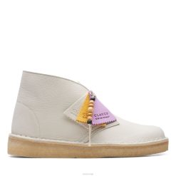 Clarks kvinner hvit nubuck clarks ørkenkull 8N86P3355 hvit nubuck