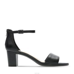 Clarks kvinner kayl 60 2 deler clarks sort skinn 8N86P3263 Svart lær