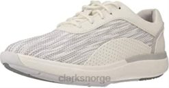 Clarks kvinner kvinner kvinner sportssko un cruise blonder hvit hvit clarks 8N86P213