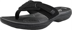 Clarks kvinner kvinners brinkley jazz flip-flop clarks 8N86P2005