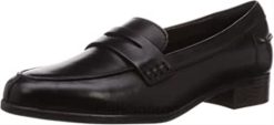 Clarks kvinner kvinners hamble shine loafers black clarks 8N86P702 Svart lær