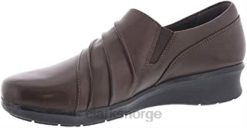 Clarks kvinner kvinners håp roxanne loafer clarks brunt skinn 8N86P237