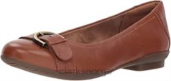 Clarks kvinner kvinners neenah lark ballett flat clarks 8N86P404
